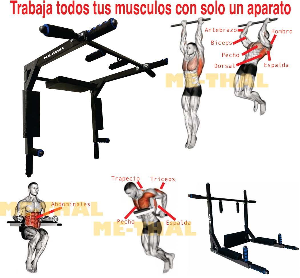 A1N+C3 barra para multifuncional dominadas fondos abdominales ejercicio
