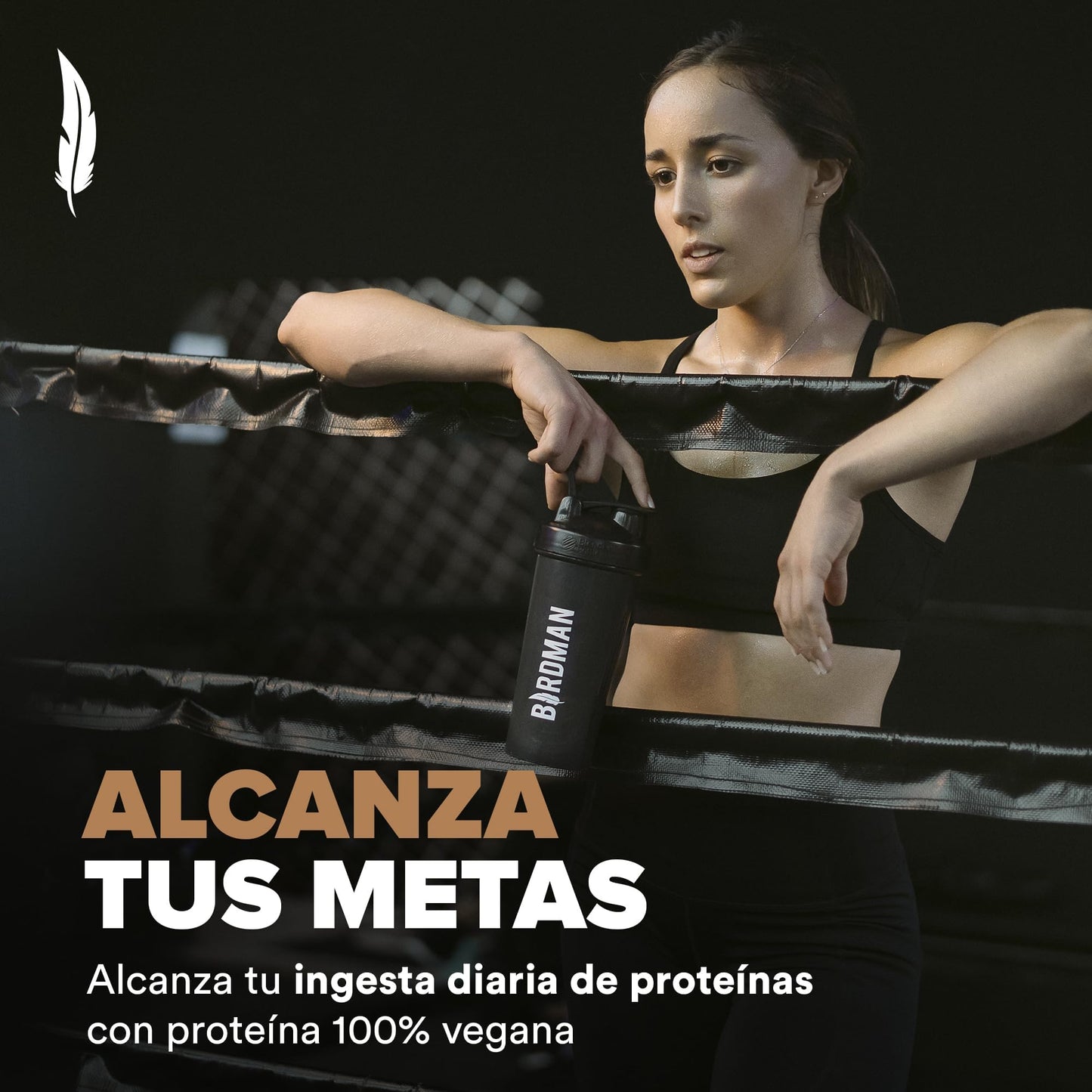 Birdman Falcon Performance Proteina Premium Alto Rendimiento En Polvo, 30gr proteina y 3gr Creatina por porción, Sin Inflamacion, Sin Acne, Sabor Choco Bronze | 50 servicios | 1.9kg