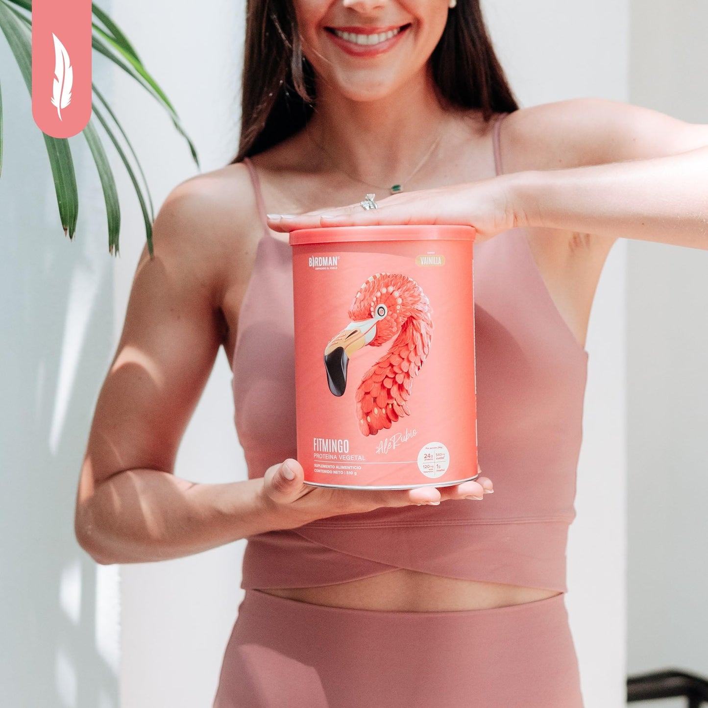 Birdman Fitmingo: Proteína Vegana con Fit, Beauty y Balance Blends. Con Ácido Hialurónico, Inositol, Potenciadores de Colágeno, Vitamina C, Vitamina D3, Zinc, Enzimas Digestivas y Svetol. Sabor Moka 1.02kg
