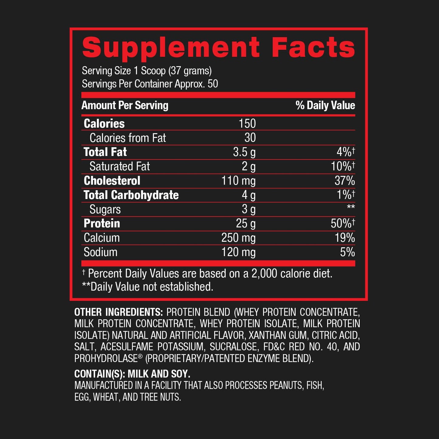 BPI Sports | Whey HD Ultra Premium Protein Powder | 50 ser (Pastel de Fresa)