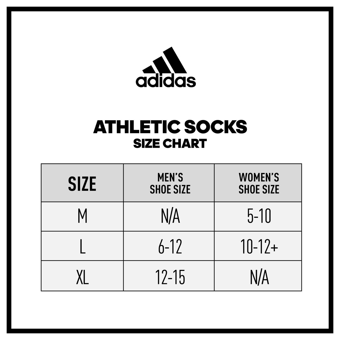 adidas Superlite - Calcetines para hombre, paquete de 6, duraderos, ligeros, atléticos, transpirables con soporte de arco de compresión, Blanco/Negro, Large