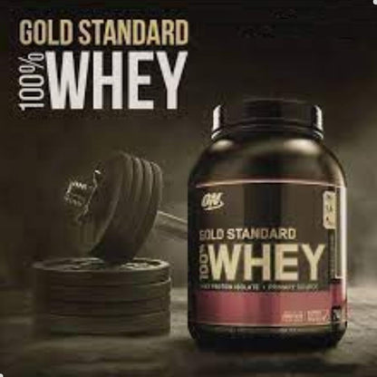 Optimum Nutrition 100% Whey Gold Standard, Vainilla, 5 Lb