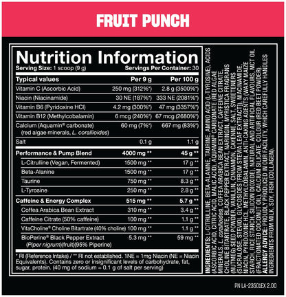 Mutant - Madness - Sabor a ponche de frutas